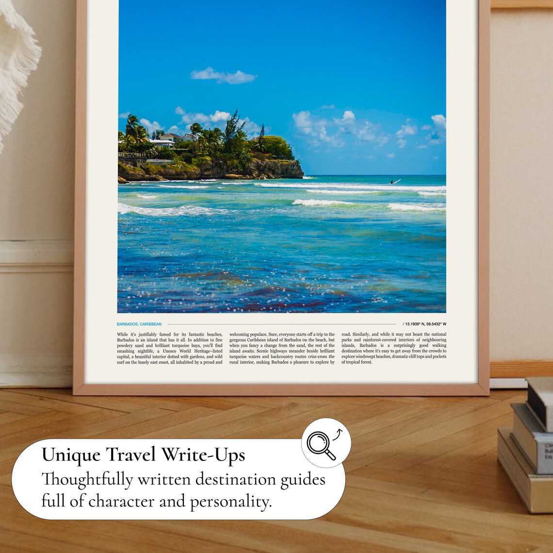 Barbados Caribbean Decor Travel Poster - Image 2