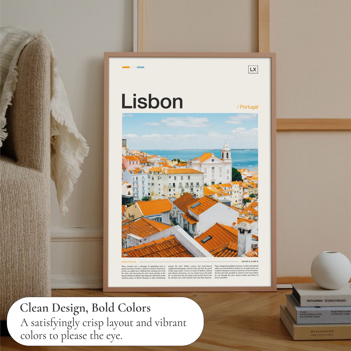 Lisbon Photography Travel Poster - Image 3