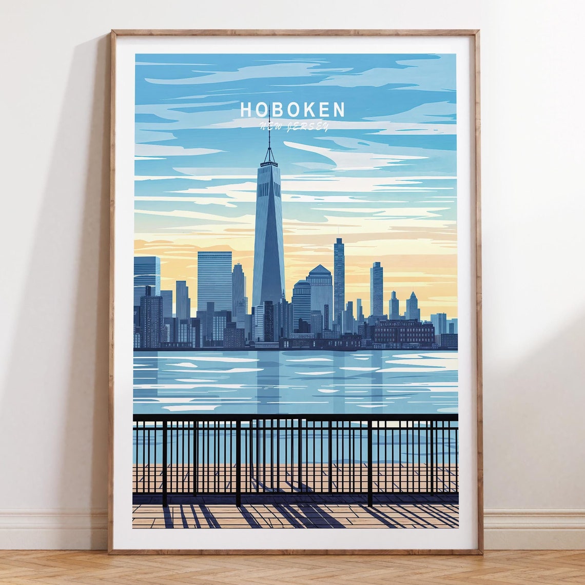 Hoboken Wedding Wall Art Print