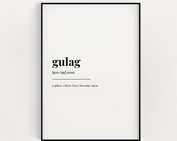 Grit Definition Quote Wall Art Print, Gaming