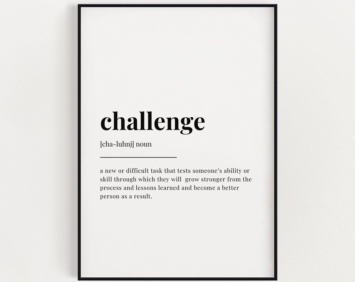 Challenge Definition Meaning, Office Decor