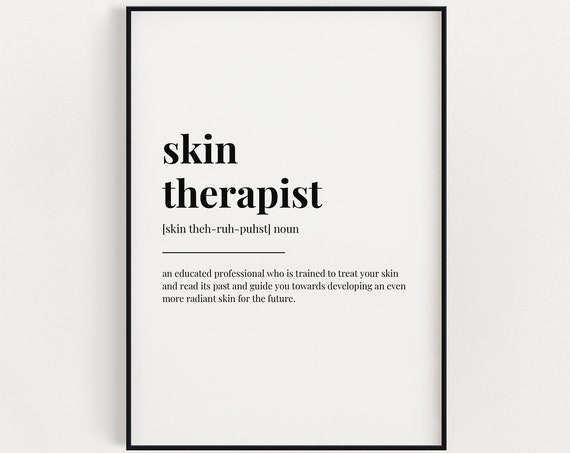 Skin Therapist Meaning, Salon Decor Definition