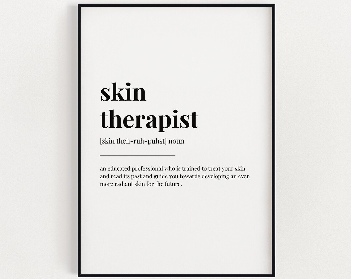 Skin Therapist Meaning, Salon Decor Definition