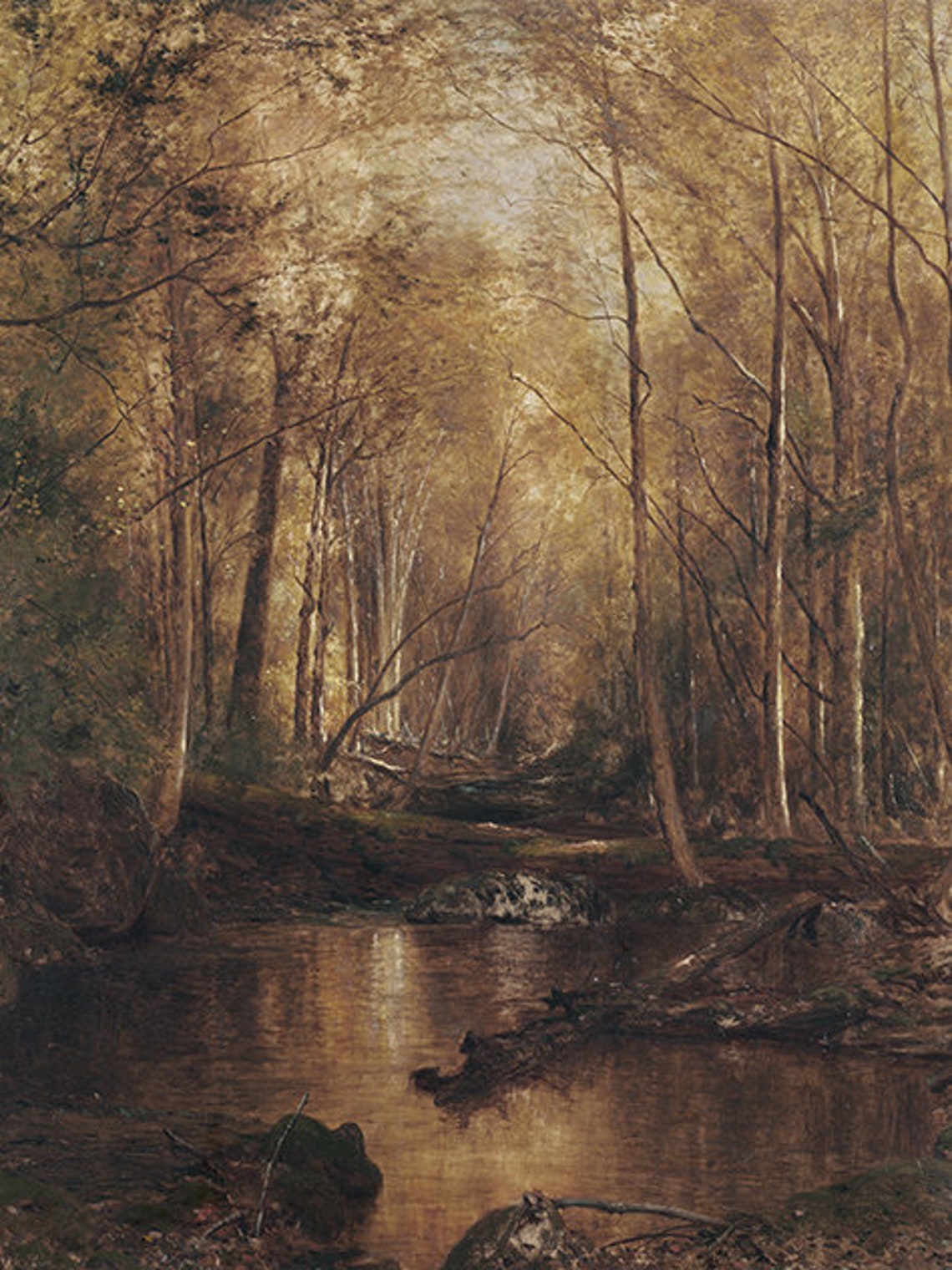 Autumn Landscape - Vintage Art - Image 4
