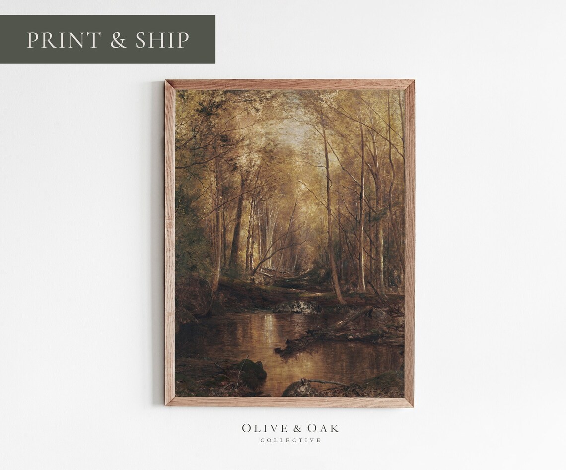 Autumn Landscape - Vintage Wall Art
