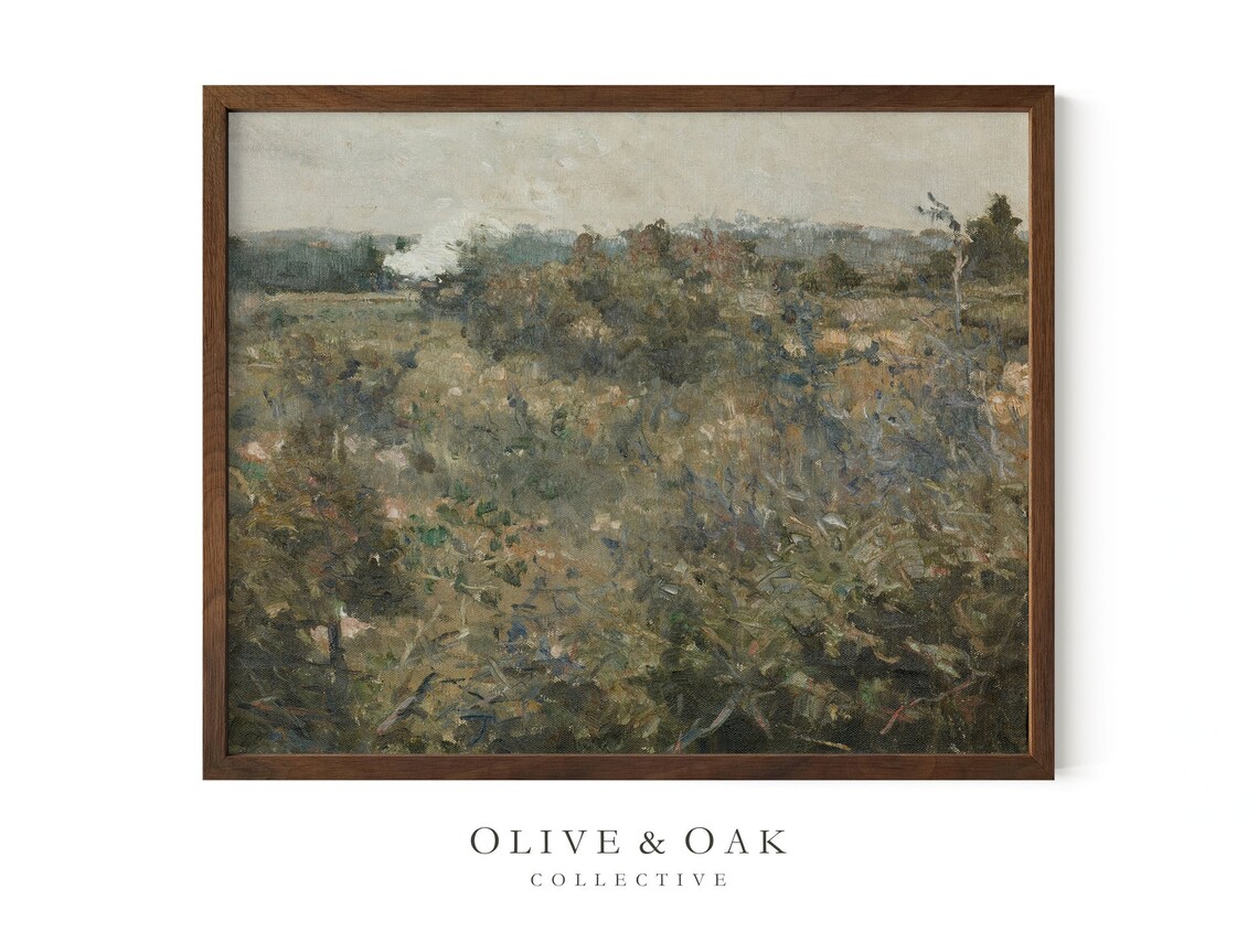 Spring Landscape - Vintage Farmhouse Art - Image 4
