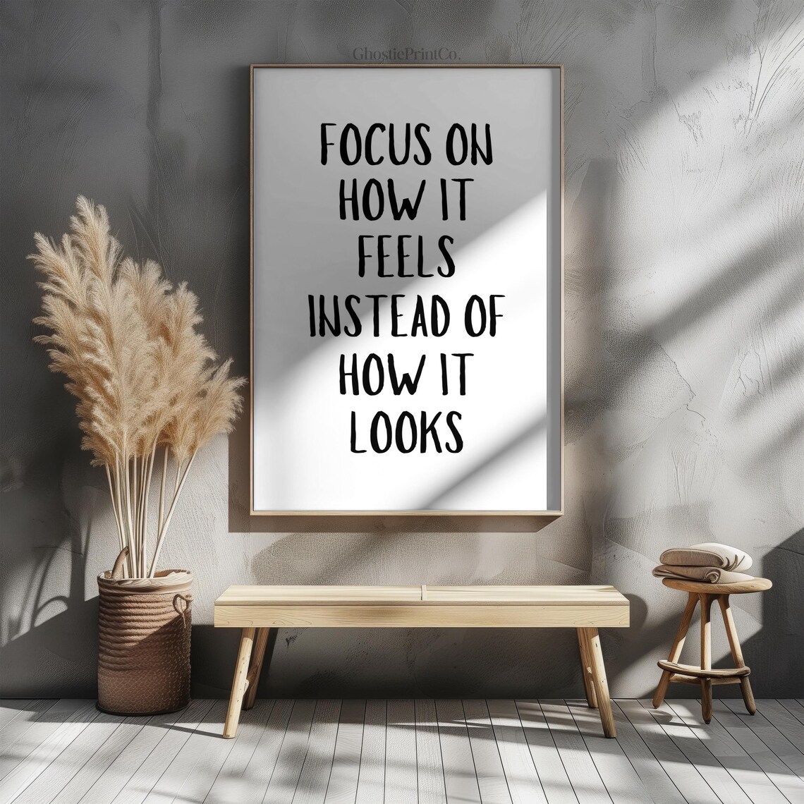 Focus On How It Feels Instead Of How It Looks, Gym Decor - Image 3