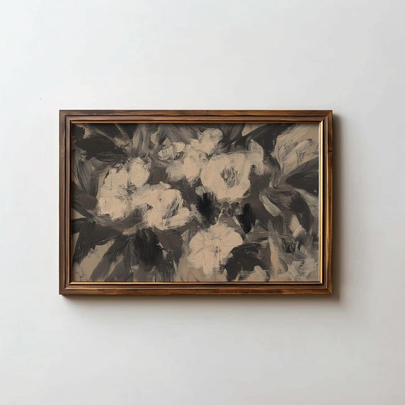 Vintage Floral Print, Cottagecore Flowers Art Print