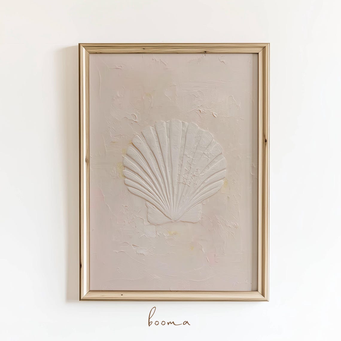 Seashell Coastal Decor Art Print