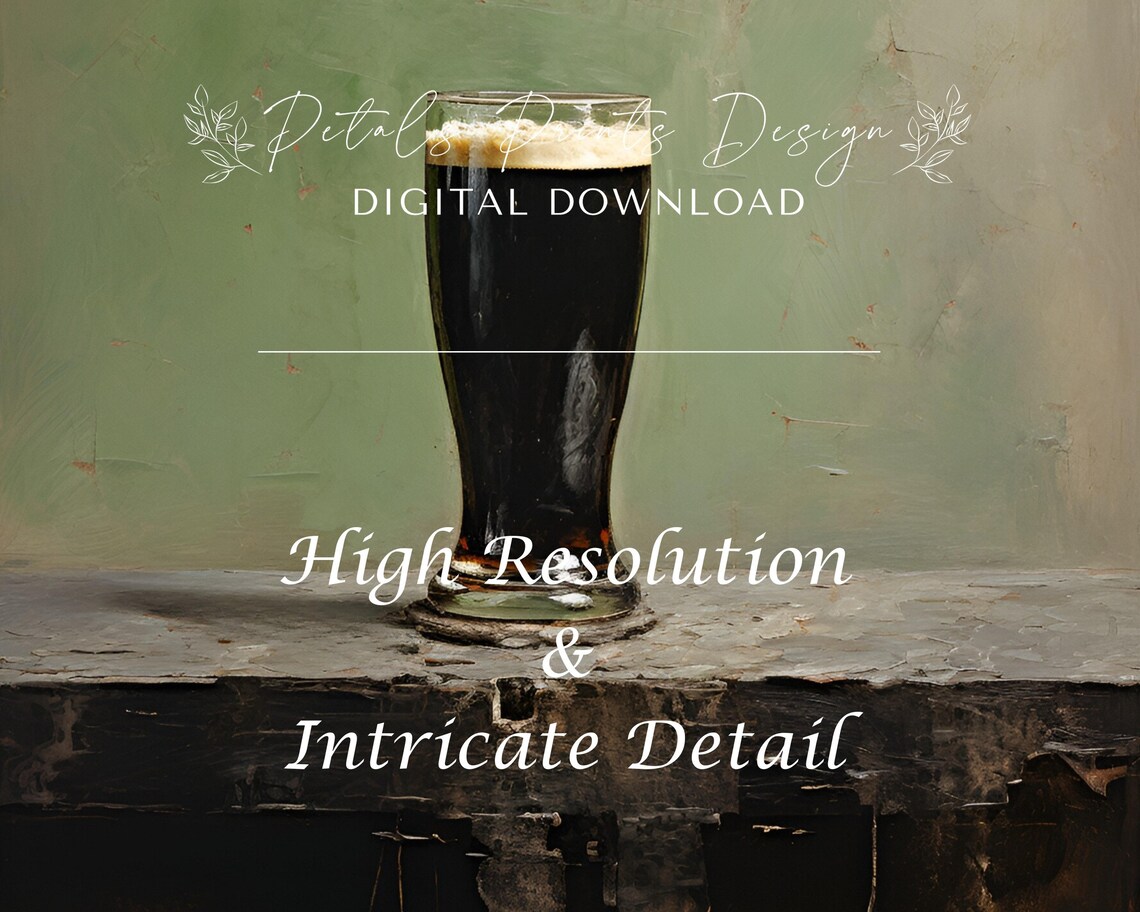 St Patrick's Day Rustic Clover Art Print - Image 3