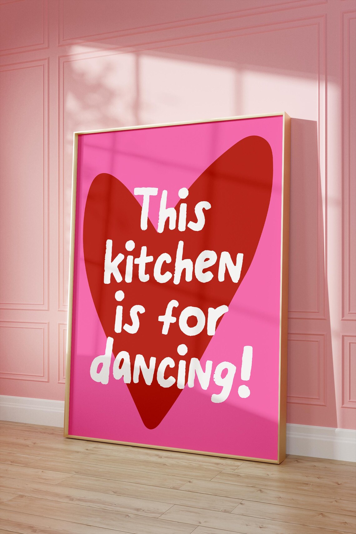 This Kitchen Is For Dancing, Cute Kitchen Decor - Image 3