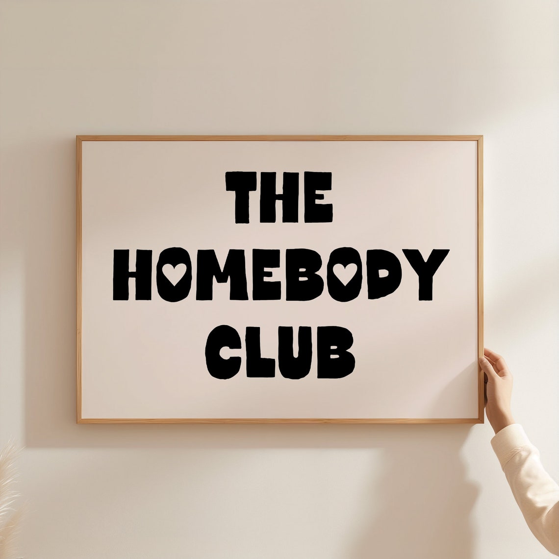 The Homebody Club Art Print Homebody Wall Art Self Care Poster Trendy Art Prints Wall Art College Girl Decor The Couch Club - Image 5