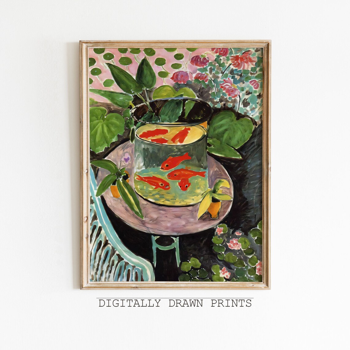 Henri Matisse Goldfish Fauvism Art Print - Image 3