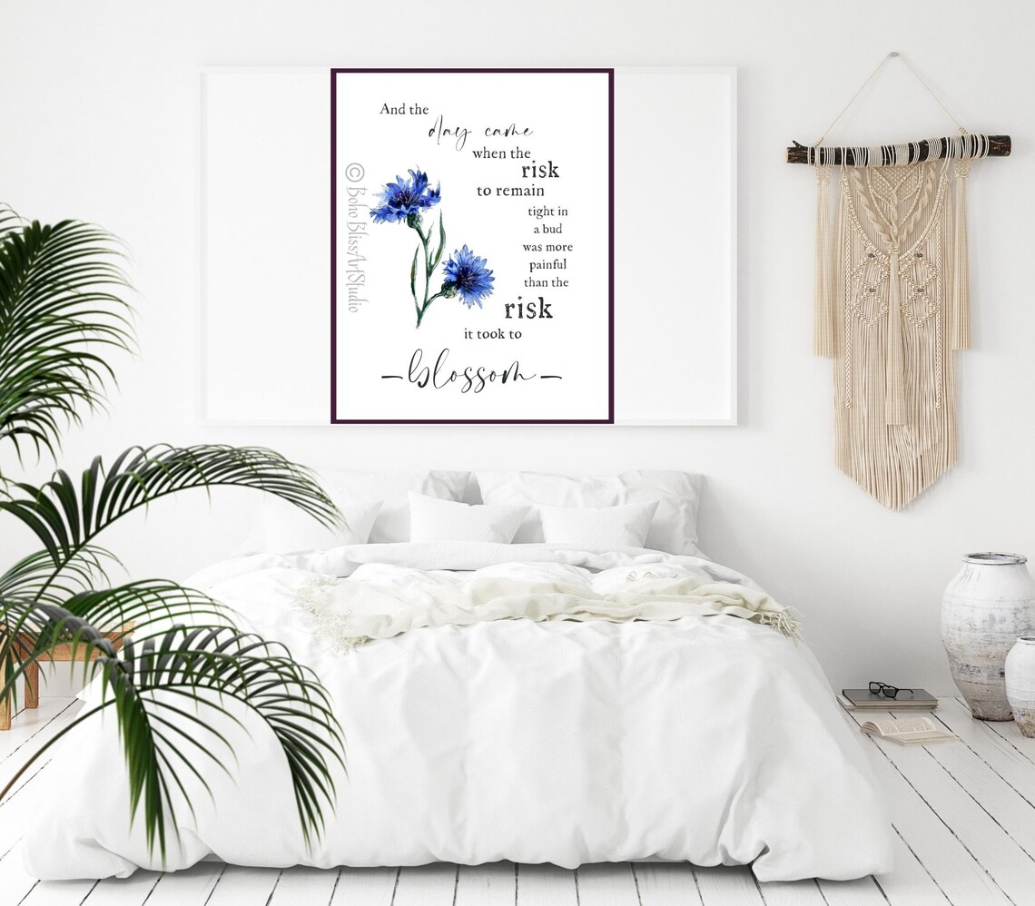 Anaïs Nin Quote Art Print, Graduation Birthday Gift - Image 2