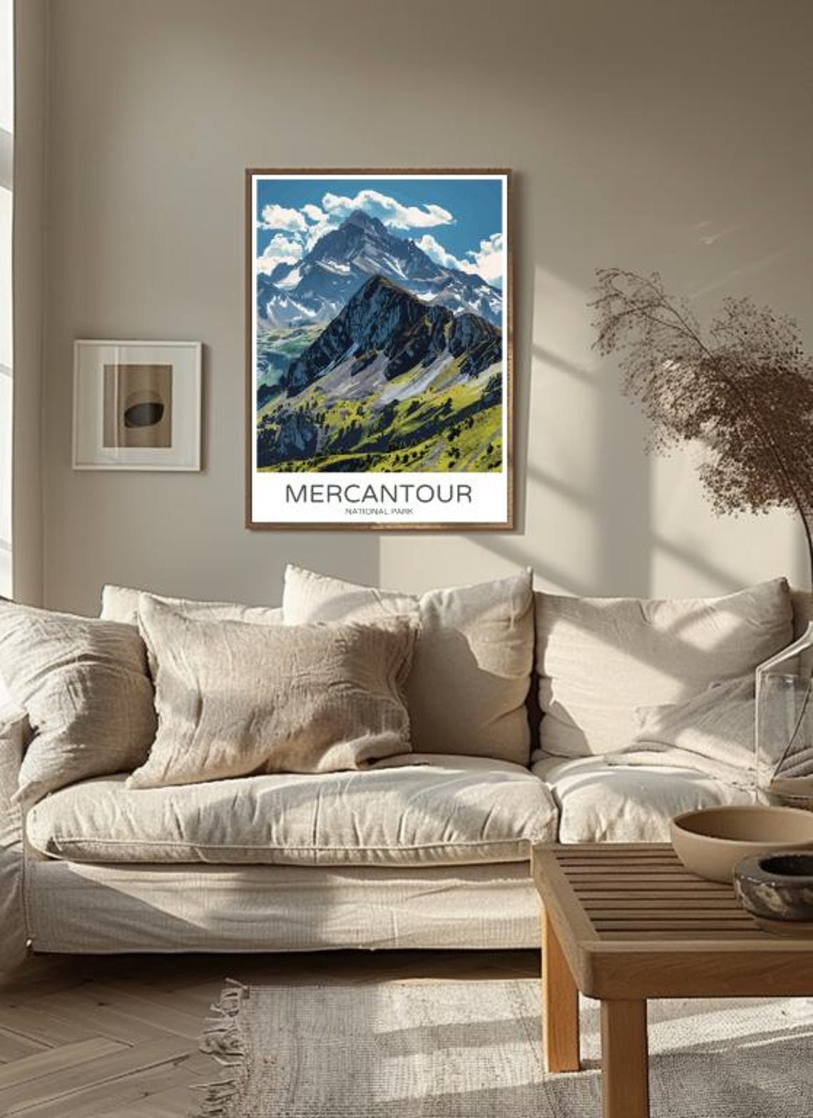 Mercantour National Park France Travel Postermountain Landscape Wall Art French Nature Print Hiking Adventure Decor Alpine Scenery Art - Image 3