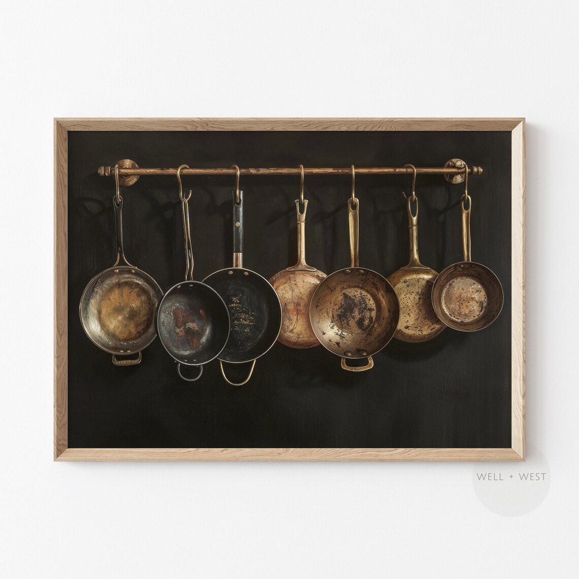 Country Kitchen Print, Vintage Rustic Still Life Art - Image 2
