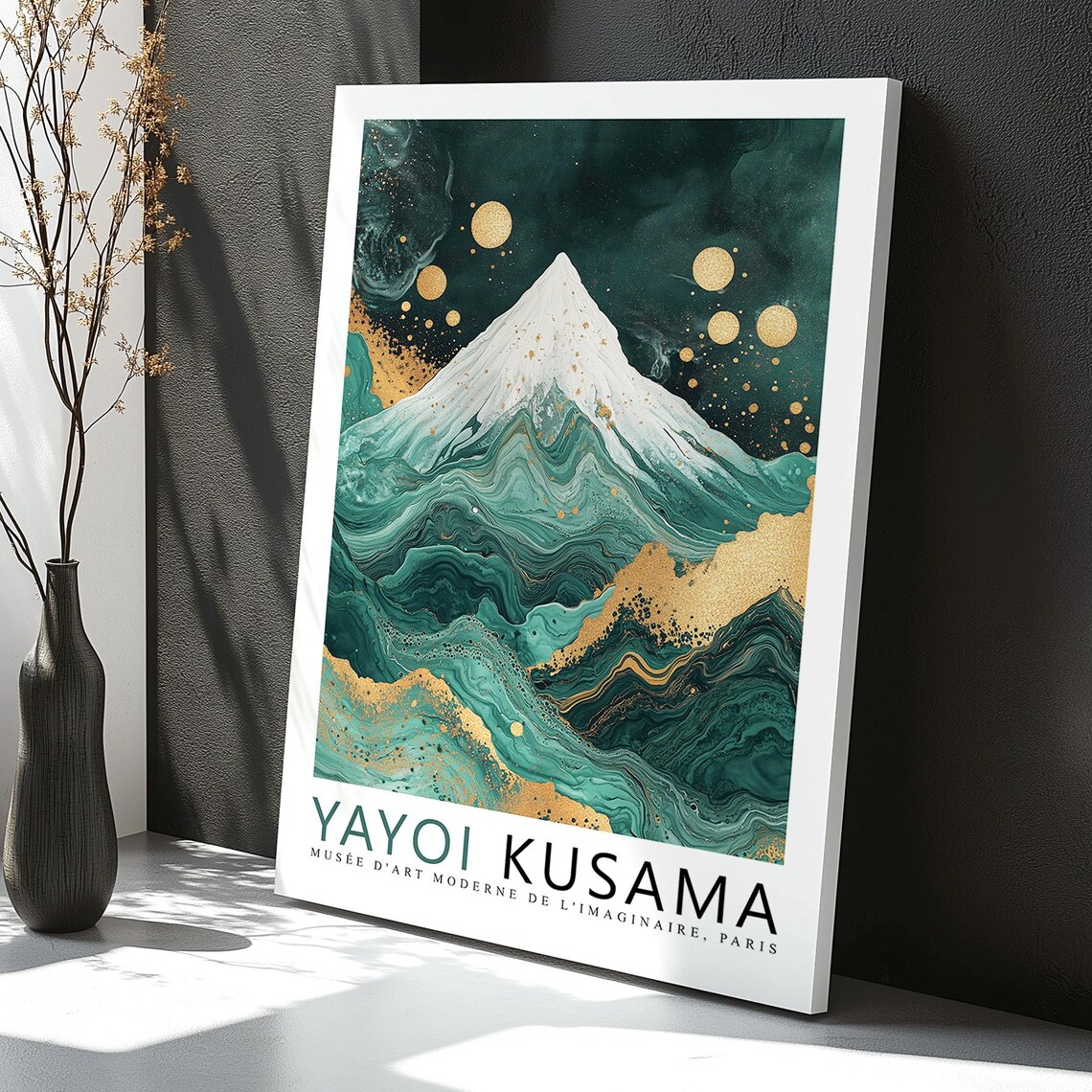 Yayoi Kusama Mount Fuji Exhibition, Japanese Landscape - Image 3