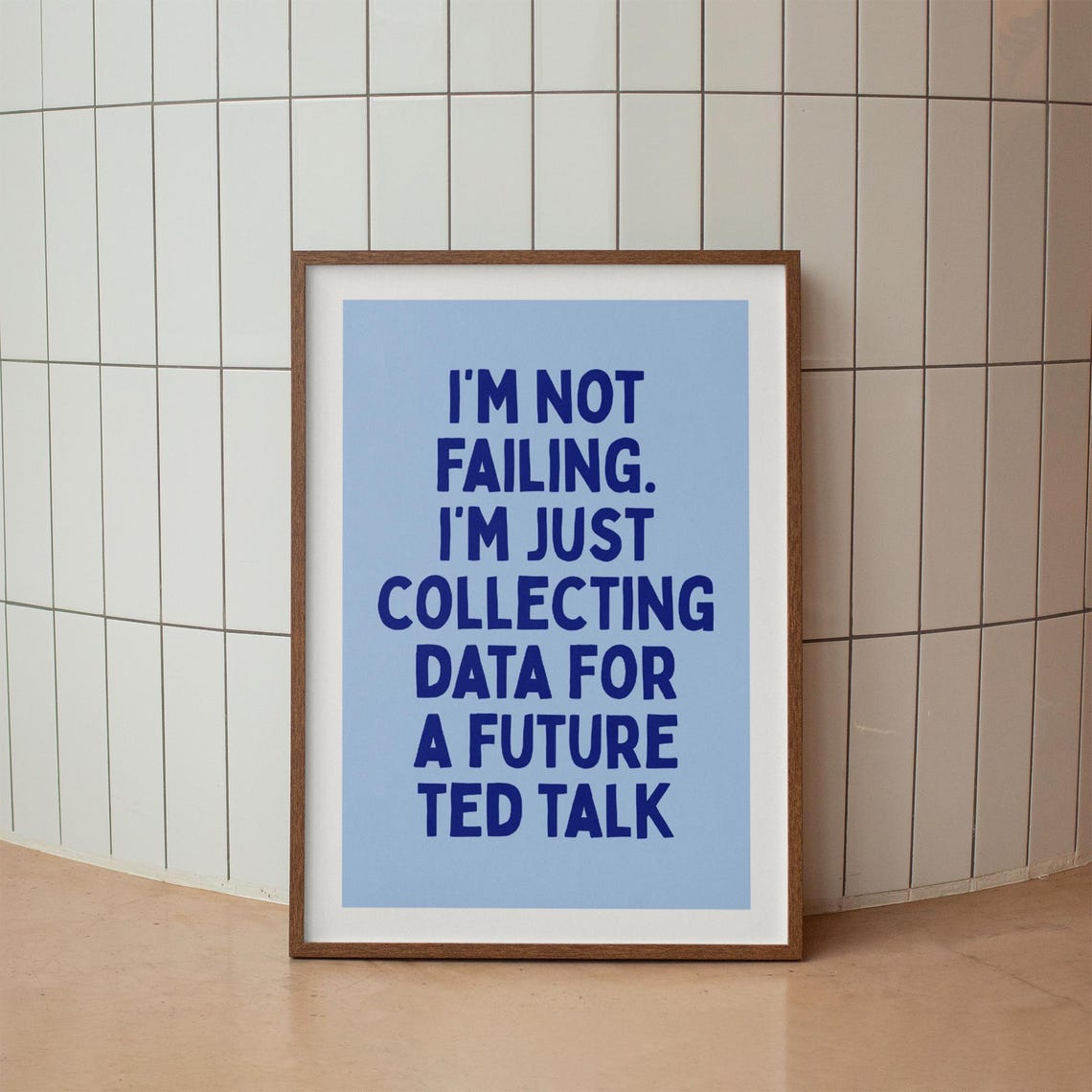 Funny Office Quote Print Home Decor