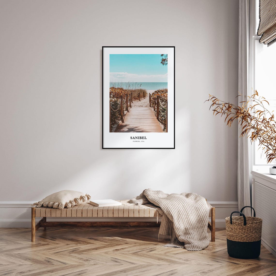Sanibel Print Sanibel Photo Poster Sanibel Travel Wall Art Sanibel Map Print Sanibel Photography Print Sanibel Wall Dcor Florida Usa - Image 3