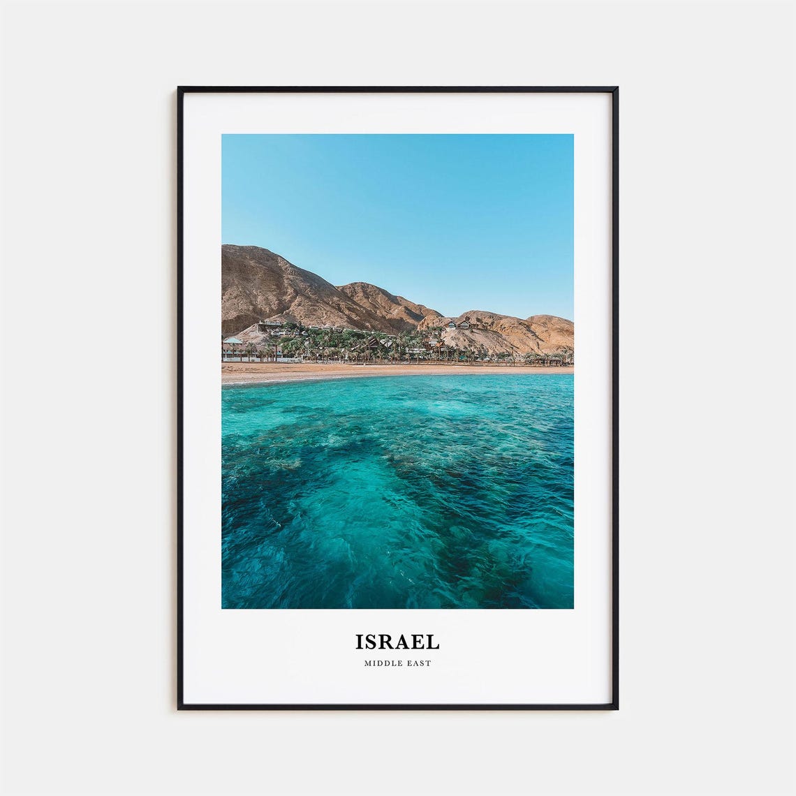Israel Print Israel Photo Poster Israel Travel Wall Art Israel Map Print Israel Photography Print Israel Wall Dcor Middle East