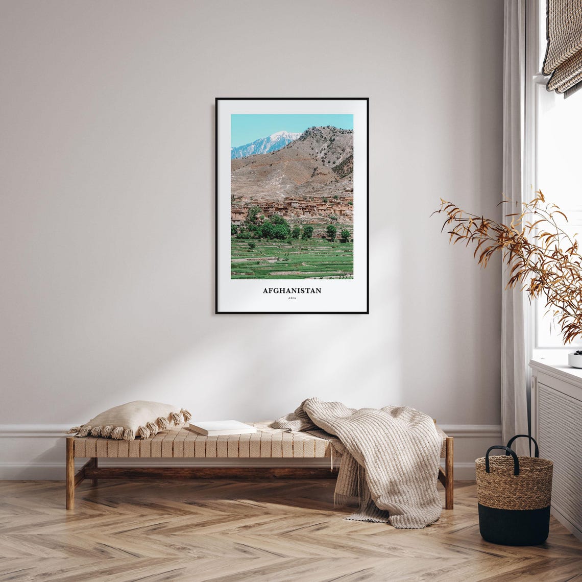 Afghanistan Print Afghanistan Photo Poster Afghanistan Travel Wall Art Afghanistan Map Print Afghanistan Photography Print Asia - Image 3