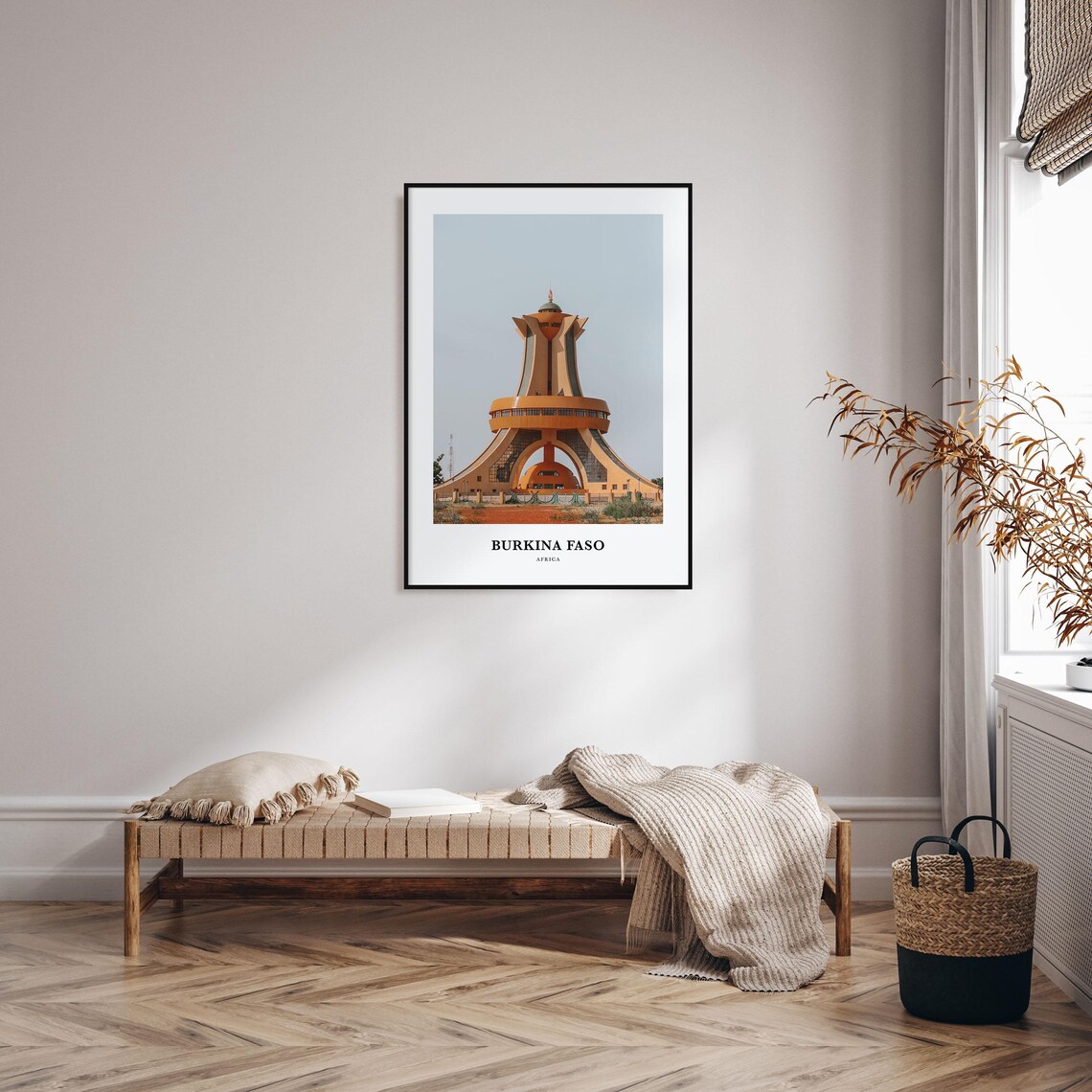 Burkina Faso National Heroes Monument Ouagadougou Africa Photo Poster - Image 3