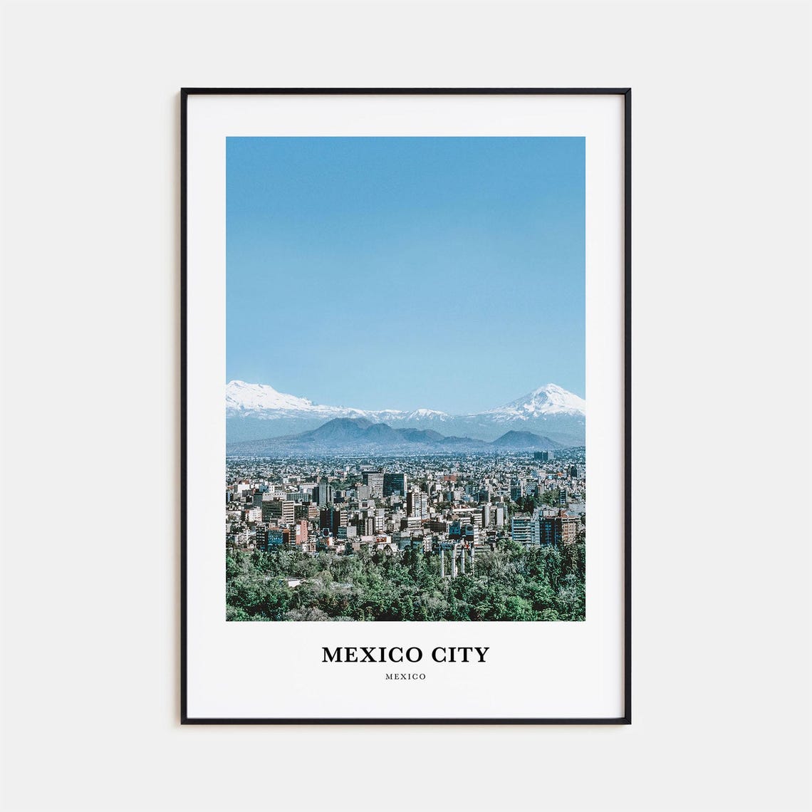 Mexico City Print No 2 Mexico City Photo Poster Mexico City Travel Wall Art Mexico City Map Print Mexico City Photography Print Mexico