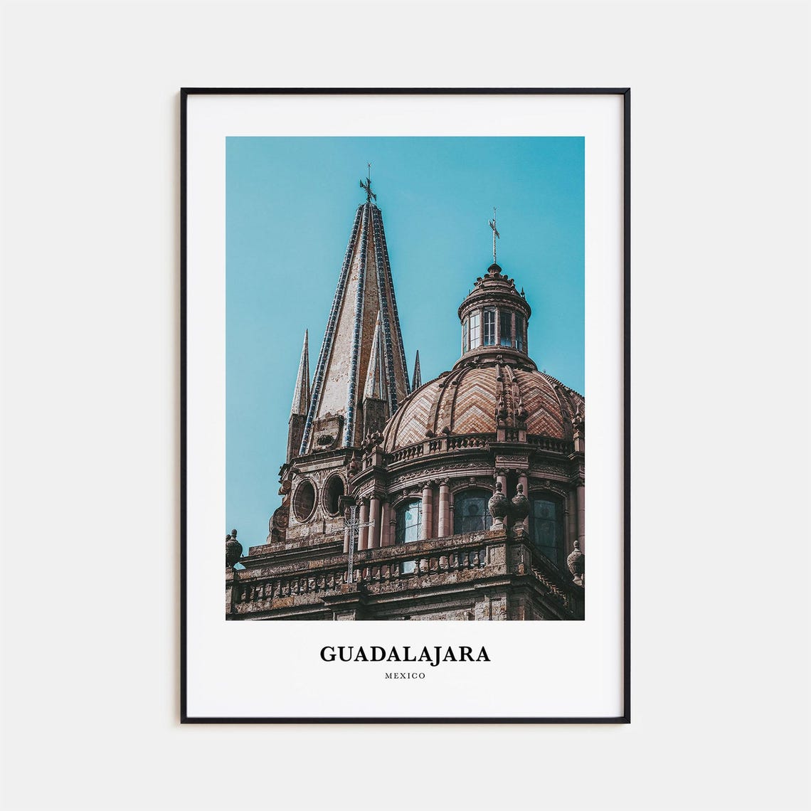 Guadalajara Print Guadalajara Photo Poster Guadalajara Travel Wall Art Guadalajara Map Print Guadalajara Photography Print Mexico