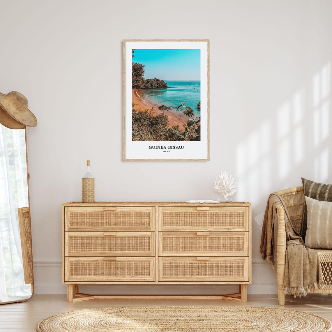 Guinea Bissau Print Guinea Bissau Photo Poster Guinea Bissau Travel Wall Art Guinea Bissau Map Print Guinea Bissau Photography Africa - Image 2