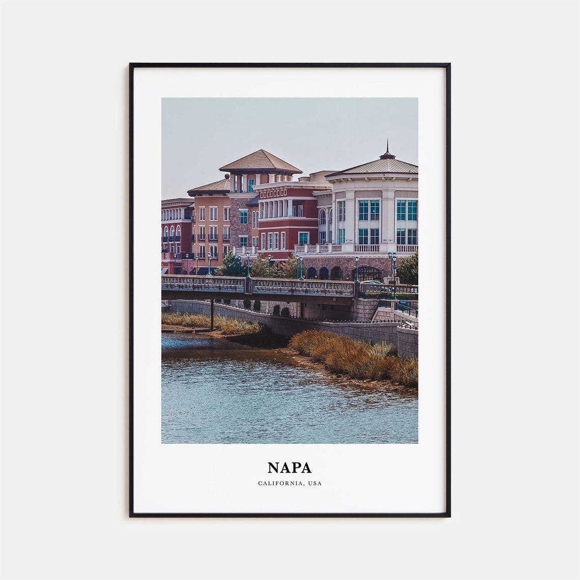 Napa Print Napa Photo Poster Napa Travel Wall Art Napa Map Print Napa Photography Print Napa Wall Dcor California Usa