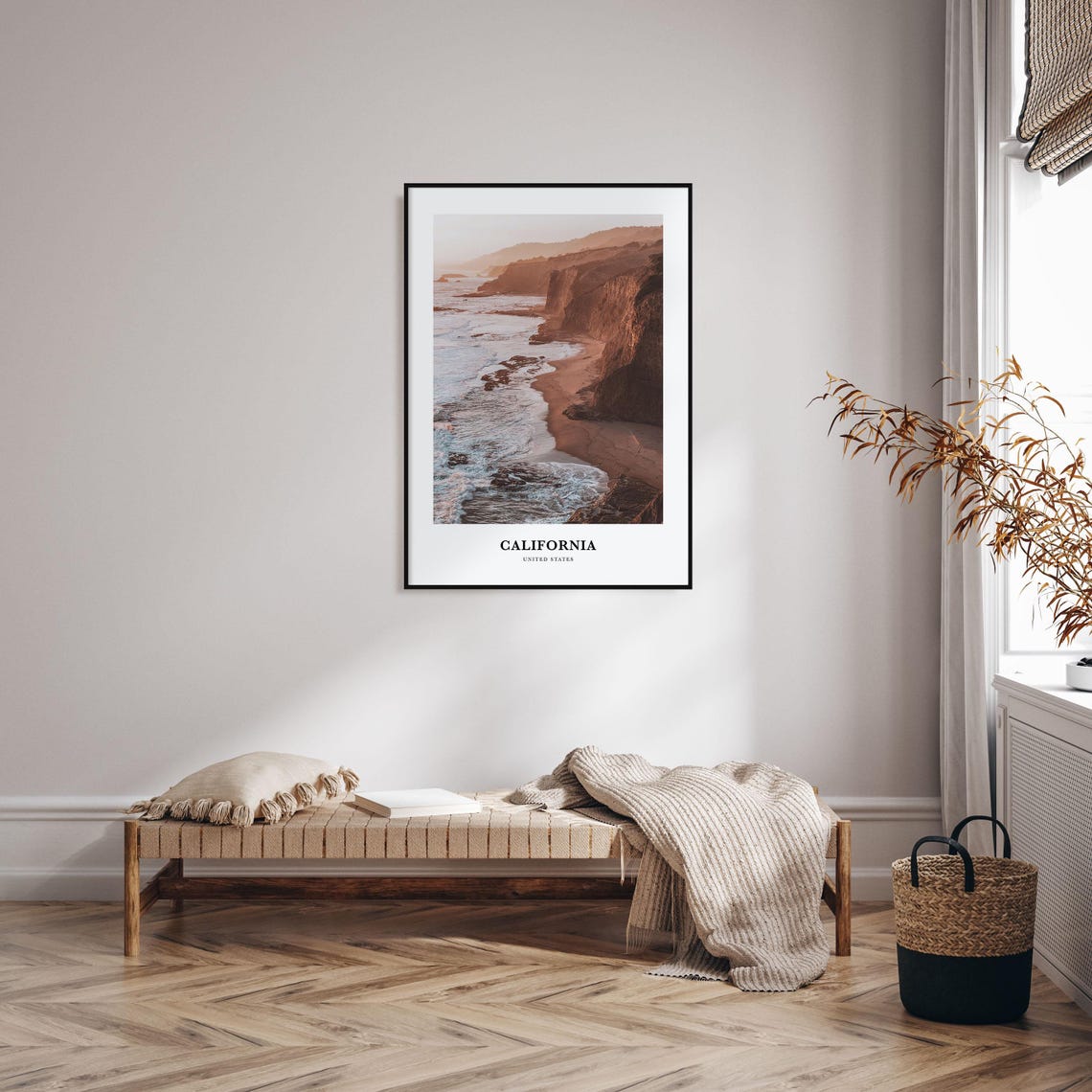 California Print California Photo Poster California Travel Wall Art California Map Print California Photography Print United States - Image 4