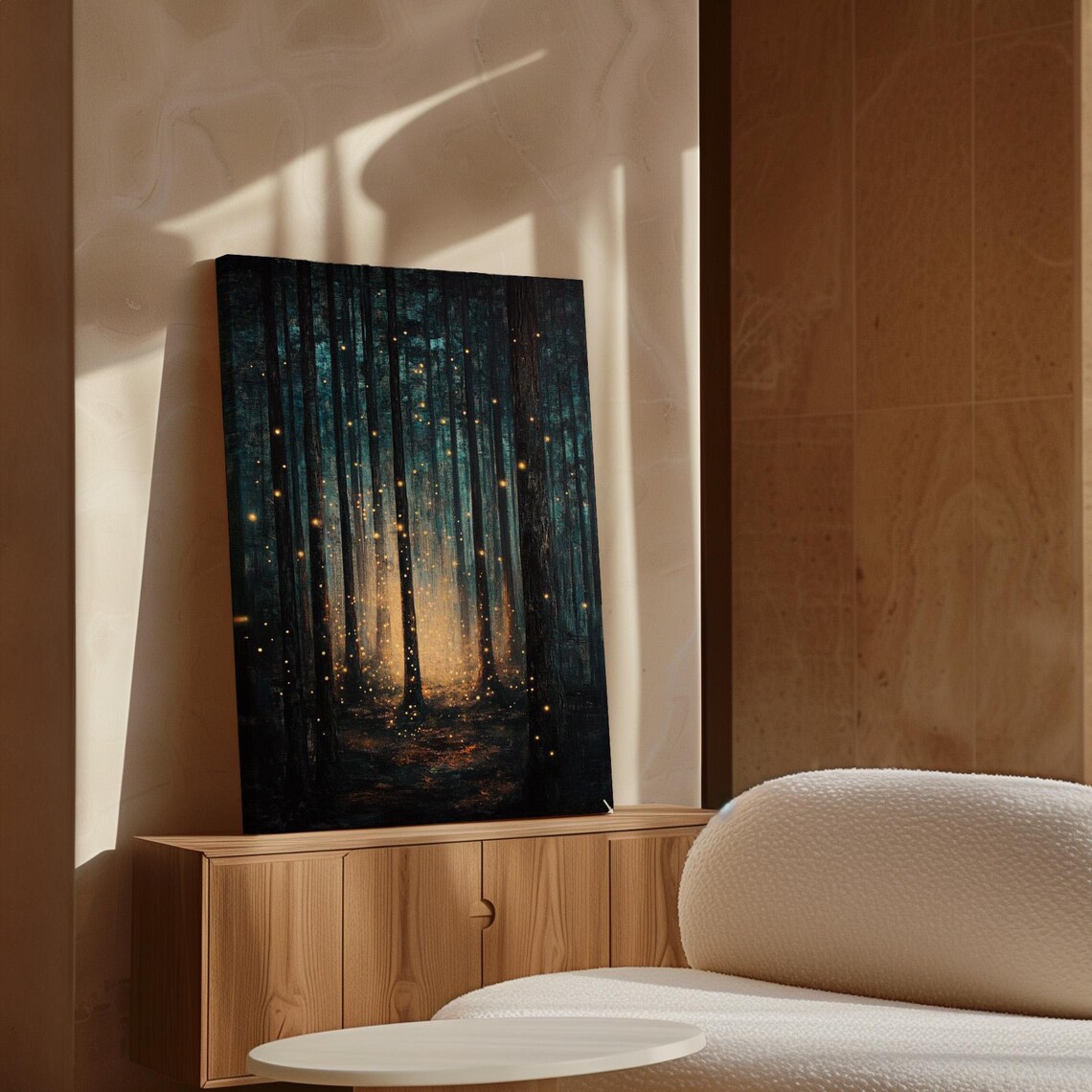 Mystical Firefly Forest, Magical Woodland Glow