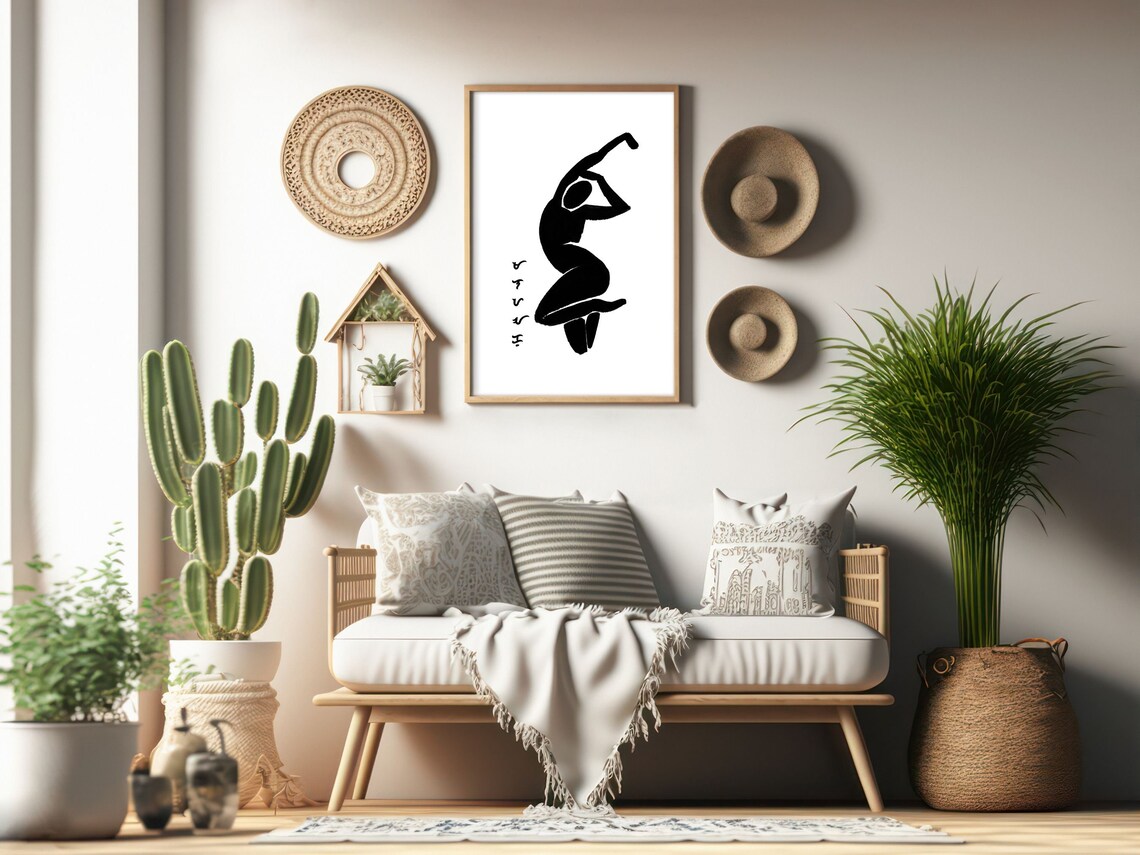 Filipino Malaya Ako Freedom Baybayin Dancer Silhouette Art Poster - Image 5