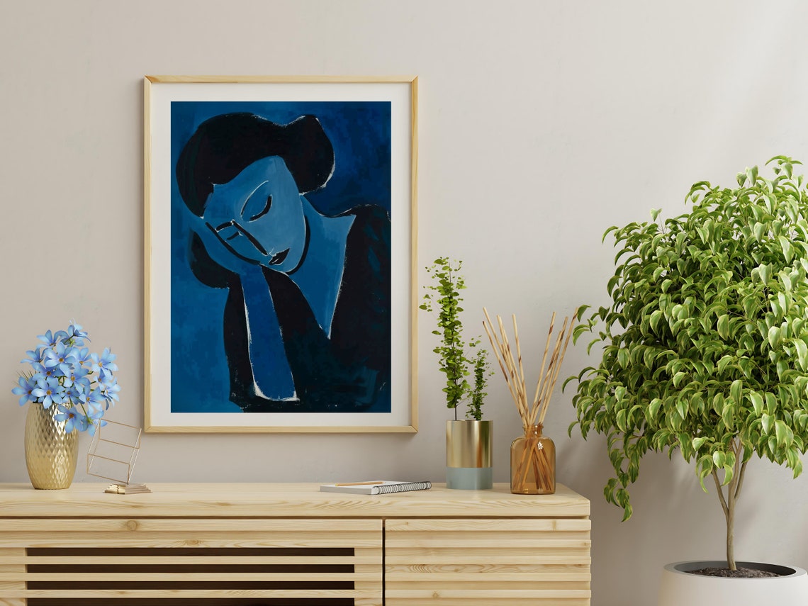 Matisse Poster Henri Matisse Blue Matisse Kitchen Bedroom Living Room Decor Gift Idea - Image 3