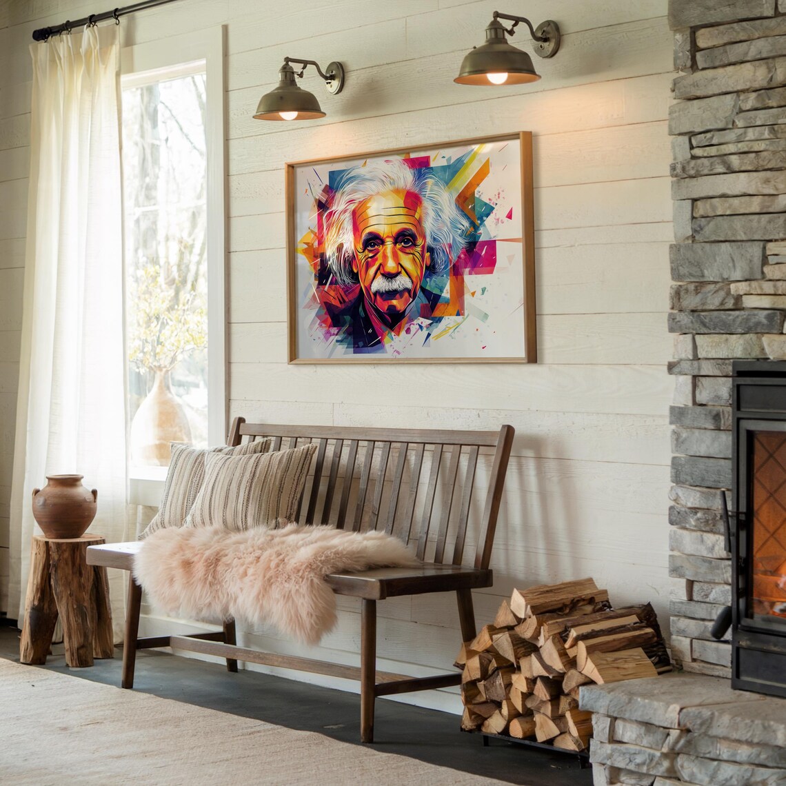 Imagination Is More Important Than Knowledge, Albert Einstein - Image 2