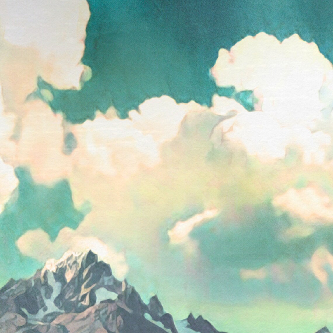Torres Del Paine Chile Retro Travel Poster Patagonia Mountain Art - Image 4