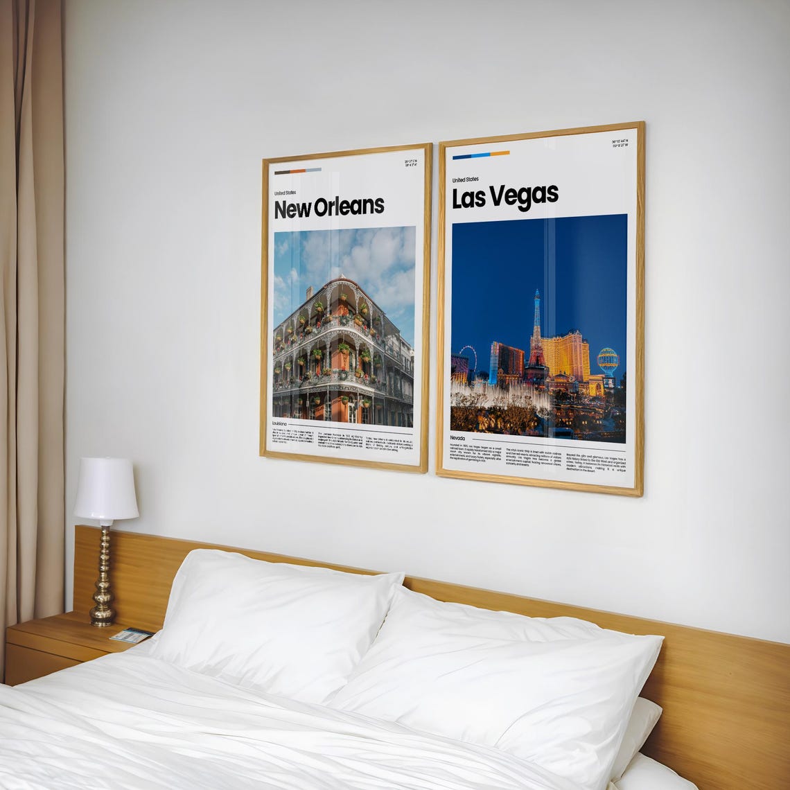 Las Vegas Travel Poster Las Vegas Poster Las Vegas Photo Poster Las Vegas Art Print Nevada Poster Usa Travel Poster Travel Gift - Image 2