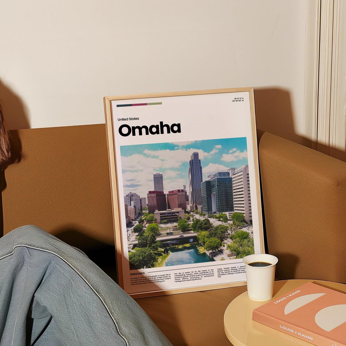 Omaha Travel Poster Omaha Poster Omaha Photo Poster Omaha Art Print Omaha Art Usa Poster Usa Travel Poster Travel Gift - Image 4