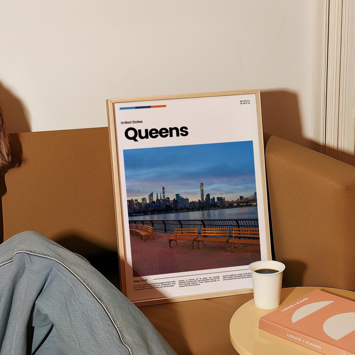 Queens Travel Poster Queens Poster Queens Photo Poster Queens Art Print Queens Art Usa Poster Usa Travel Poster Travel Gift - Image 4