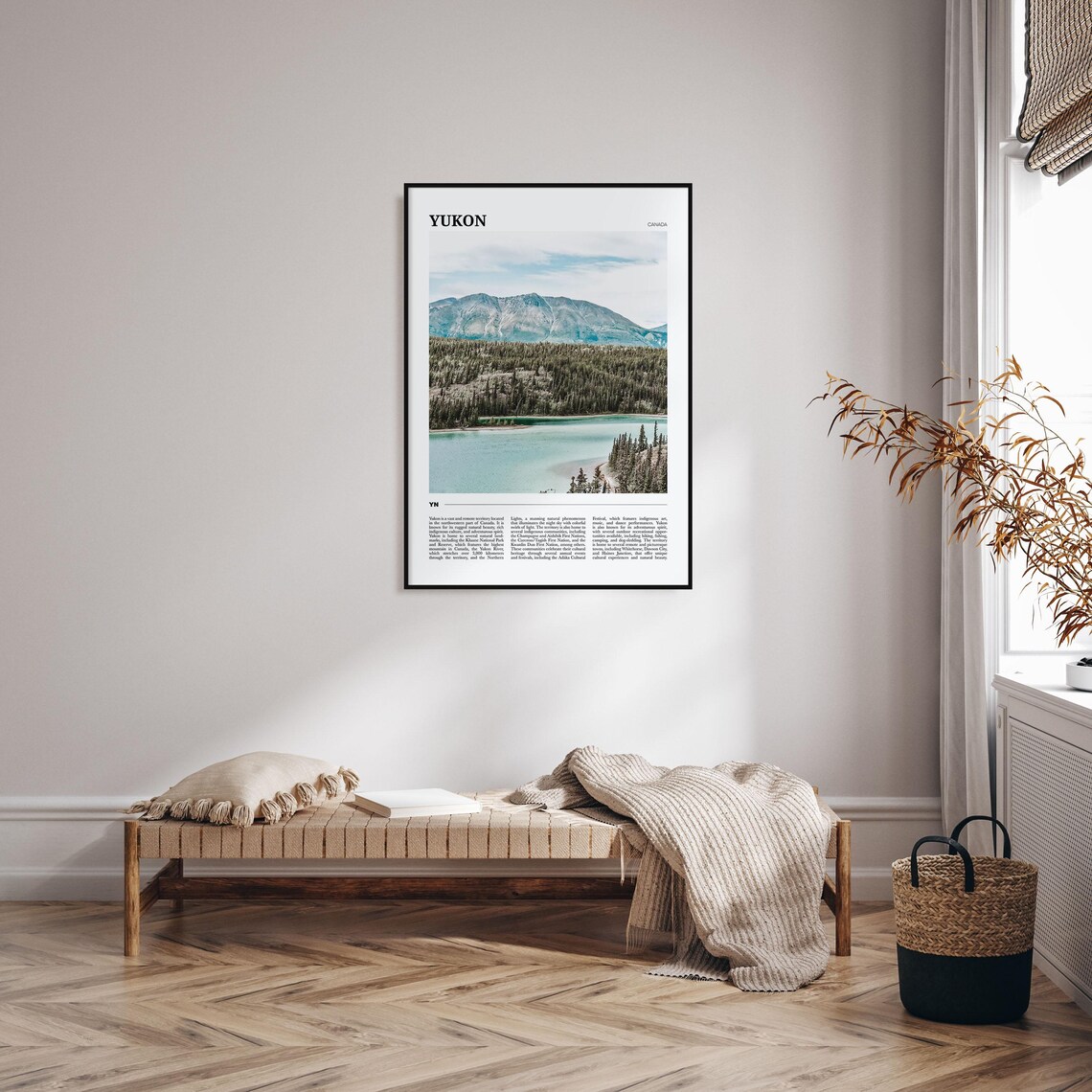 Yukon Travel Poster, Canada Wall Art Print - Image 4