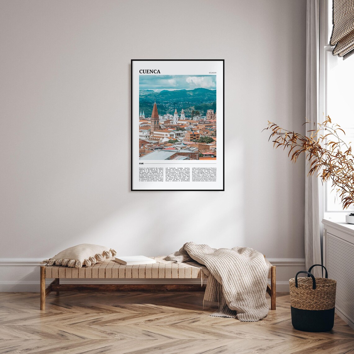 Cuenca Travel Poster, Ecuador Travel Art Print - Image 4
