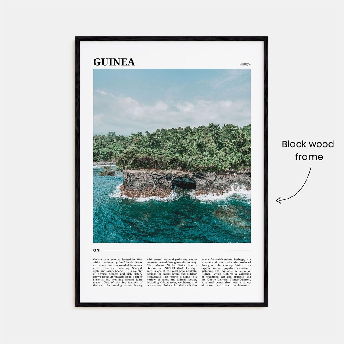 Guinea Travel Poster No. 1, Africa Poster Print - Image 2