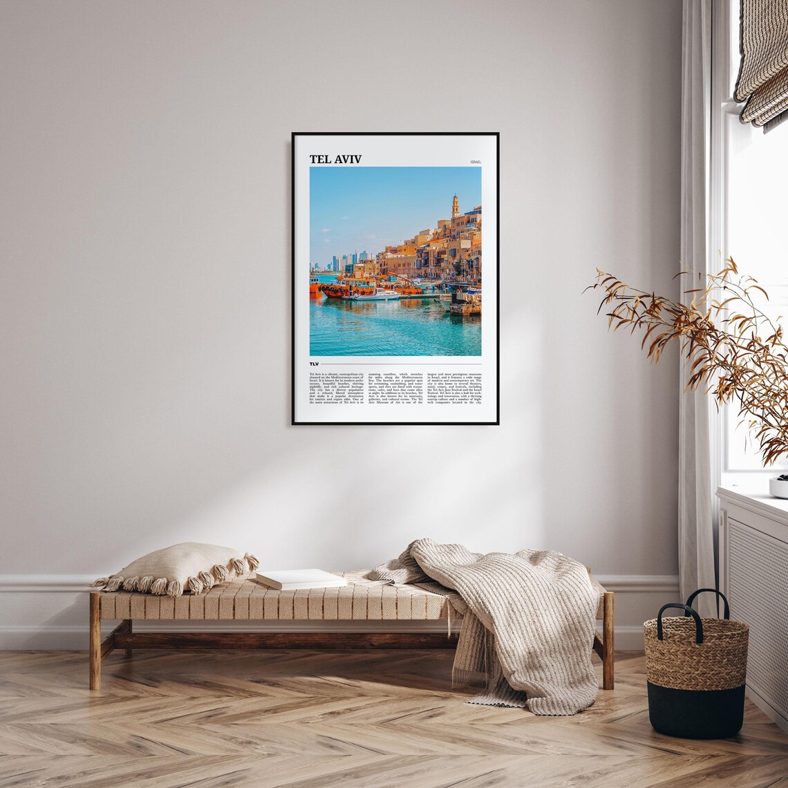 Tel Aviv Photo Travel Poster - Image 4