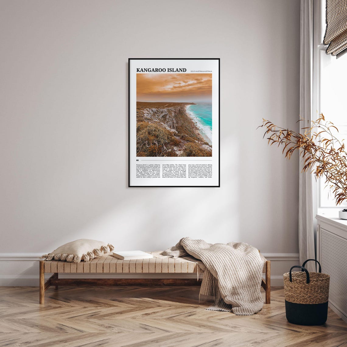 Kangaroo Island Australia Coastal Cliffs Travel Photography Poster - Image 4