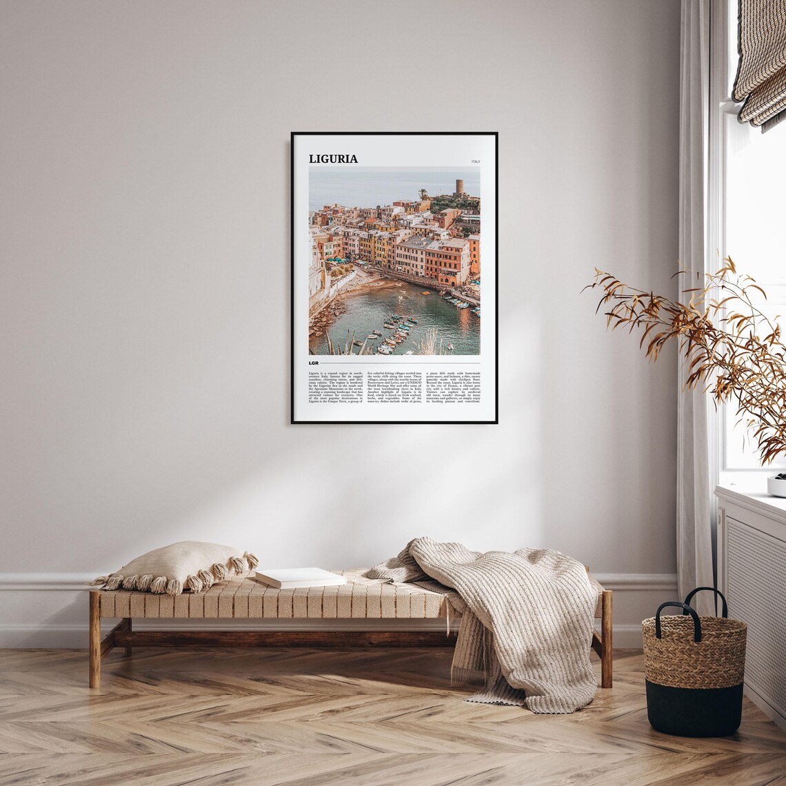 Liguria Travel Poster, Italy Wall Art Print - Image 4