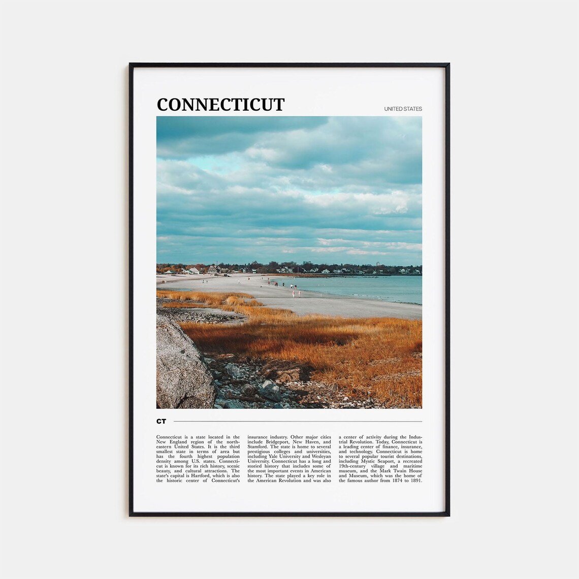 Connecticut Travel Poster No. 1, Travel Poster