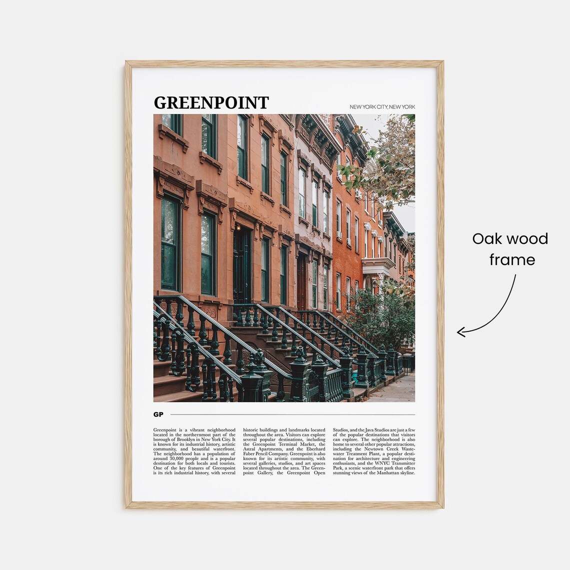 Greenpoint Travel Poster, New York City Art Print - Image 3