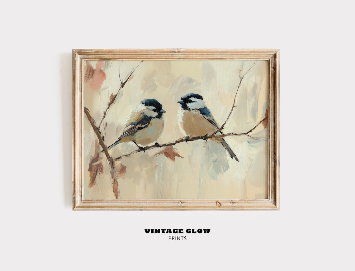 Bird Antique Style Nature Illustration Art Print