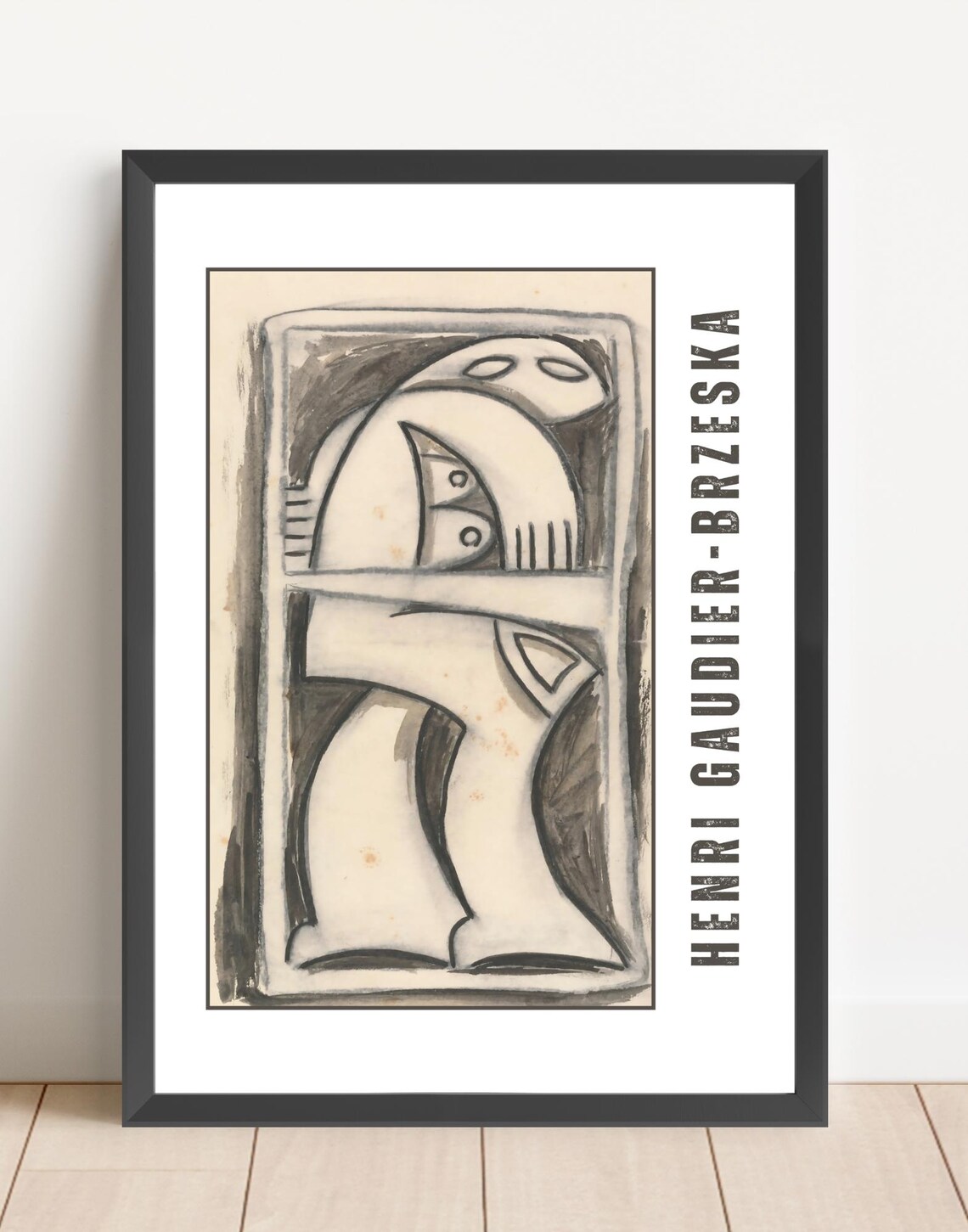 Female Nude, Modern Abstract Vintage Surreal Art