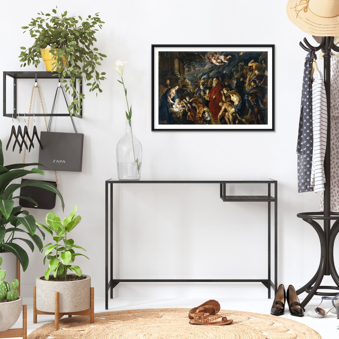 Peter Paul Rubens Adoration Of The Magi 1629 Baroque Art Poster - Image 2